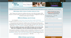 Desktop Screenshot of cliquecorse.com